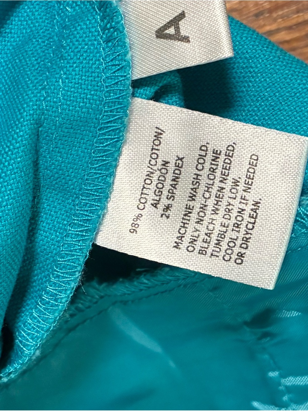 LOFT Teal Bermuda Shorts - Picture 4 of 6